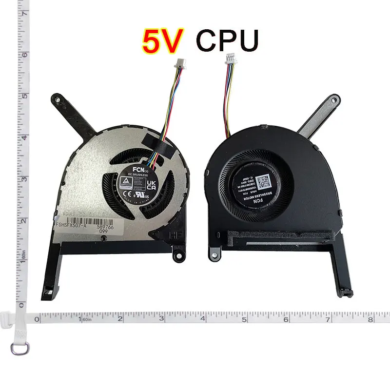 New Laptop CPU GPU Cooling Fan For ASUS F15 FX507Z FX707ZR FA507R FA507XI FA507VV FA507ZV FA707 FA707R FA707X FA707V FA707Z New Laptop CPU GPU Cooling Fan For ASUS F15 FX507Z FX707ZR FA507R FA507XI FA507VV FA507ZV FA707 FA707R FA707X FA707V FA707Z