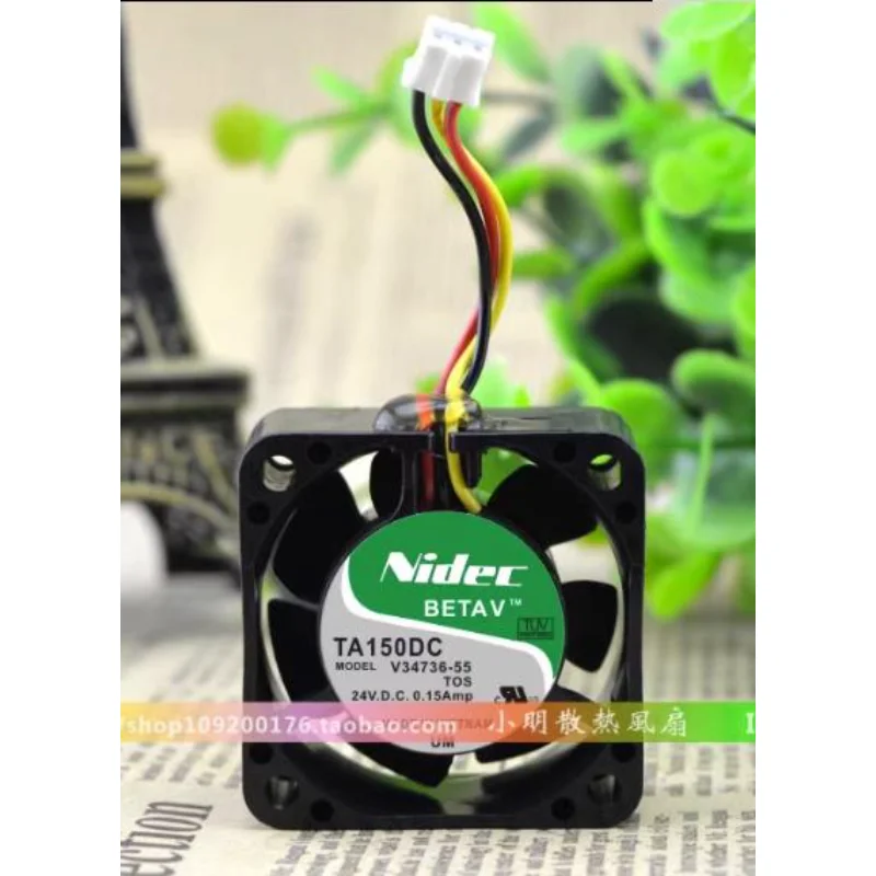New Cooler Fan for NIDEC TA150DC V34736-55 24V 0.15A Frequency Converter Cooling Fan 4CM 4020 40×40×20mm
New Cooler Fan for NIDEC TA150DC V34736-55 24V 0.15A Frequency Converter Cooling Fan 4CM 4020 40×40×20mm