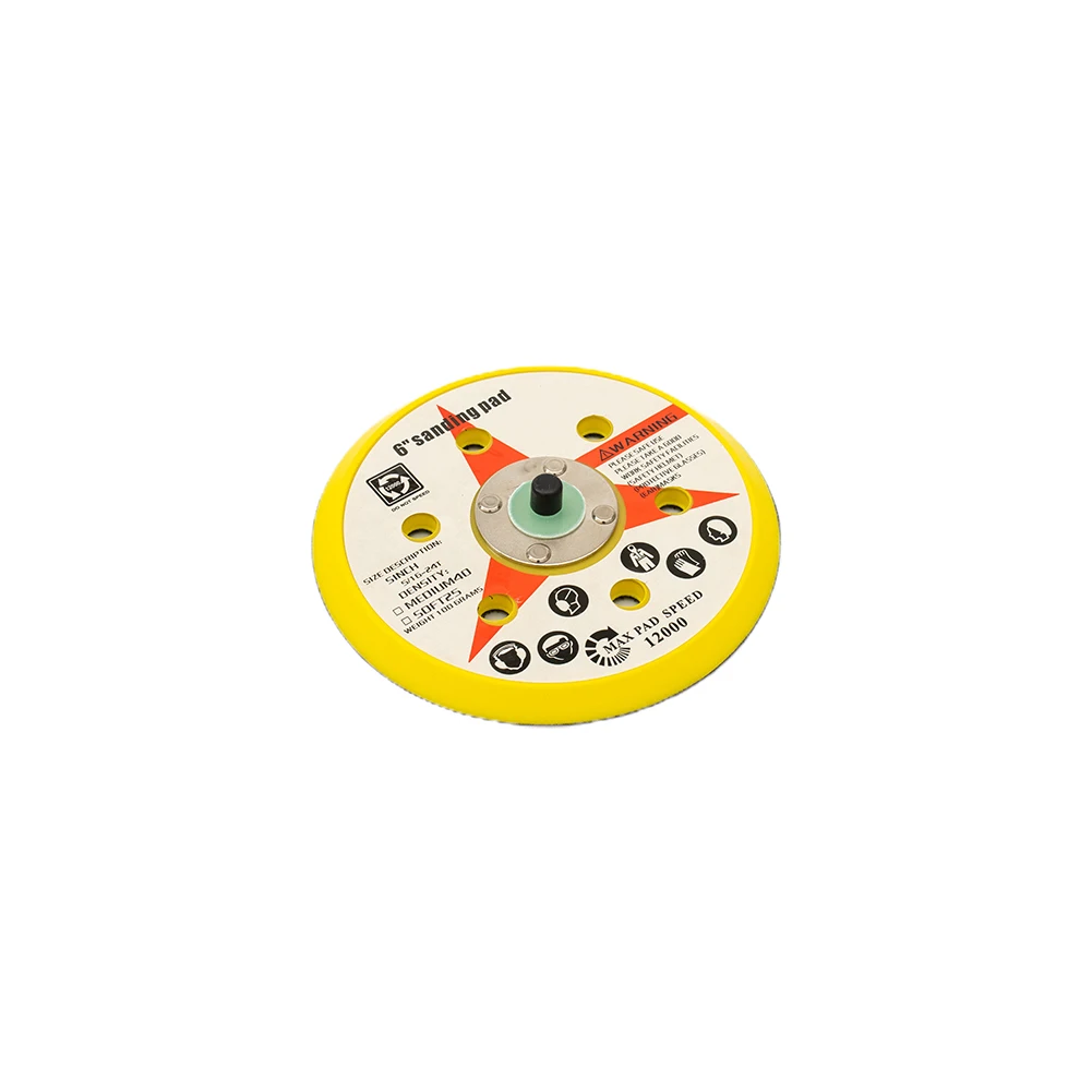 1*150mm Sanding Pad 6 Hole Dual Action Random Orbital Sander Polishing Wheel Replacement Tool Parts High Quality
1*150mm Sanding Pad 6 Hole Dual Action Random Orbital Sander Polishing Wheel Replacement Tool Parts High Quality