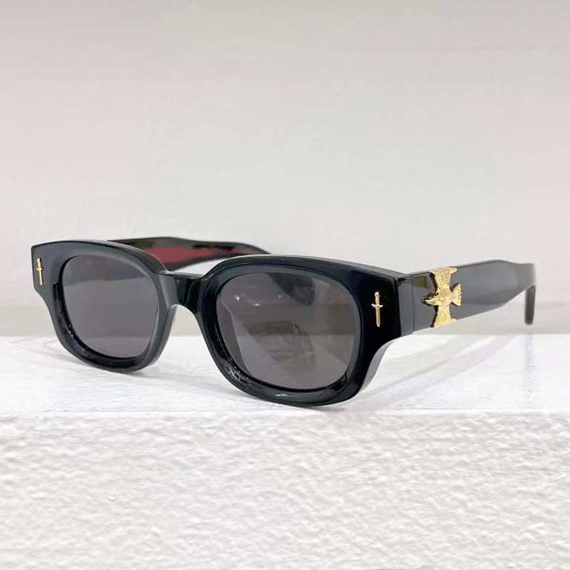 GFSN004 Luxury Brand Sunglasses with Logo Acetate Handmade High Quality Women Glasses New Fashion Outdoor Protective Men Eyewear
GFSN004 Luxury Brand Sunglasses with Logo Acetate Handmade High Quality Women Glasses New Fashion Outdoor Protective Men Eyewear