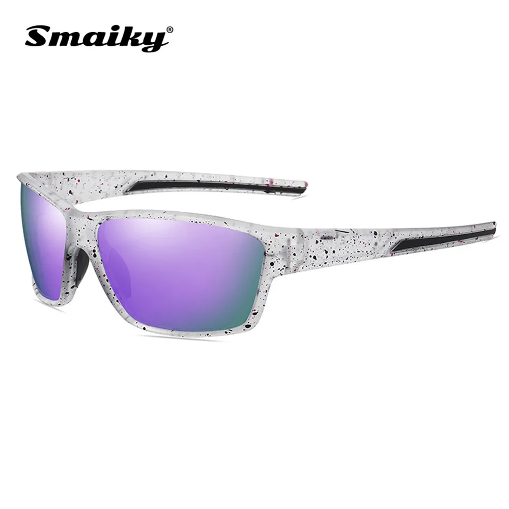 

SMAIKY Photochromic Cycling Glasses for Men Polarized Cycling Glasses Night Vision Men's Bicycle Cycling Lenses Sports Glasses