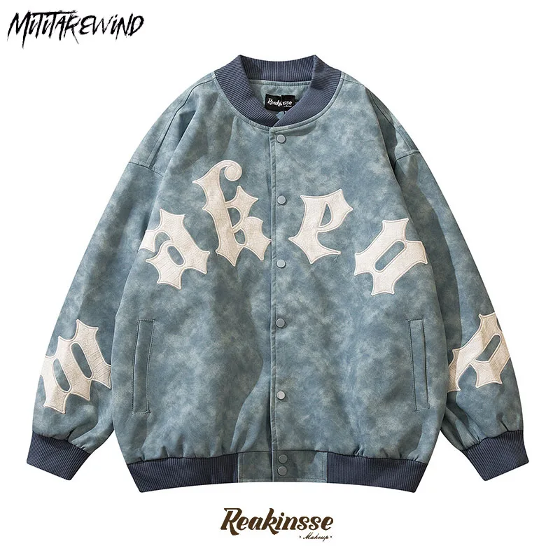 American Hip Hop Loose Streetwear Embroidery Jackets Couple Oversized Korean Print Single Breasted Autumn Winter Vintage Jackets
American Hip Hop Loose Streetwear Embroidery Jackets Couple Oversized Korean Print Single Breasted Autumn Winter Vintage Jackets