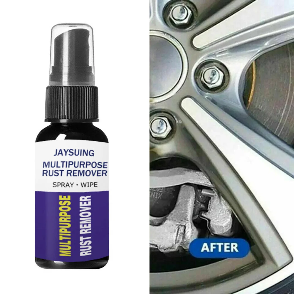 

1x Universal 30ml Car Rust Remover Inhibitor Derusting Spray Cleaner Paint Care Vehicle Wash&Maintenance Cleaning Agent 10*2.7cm
