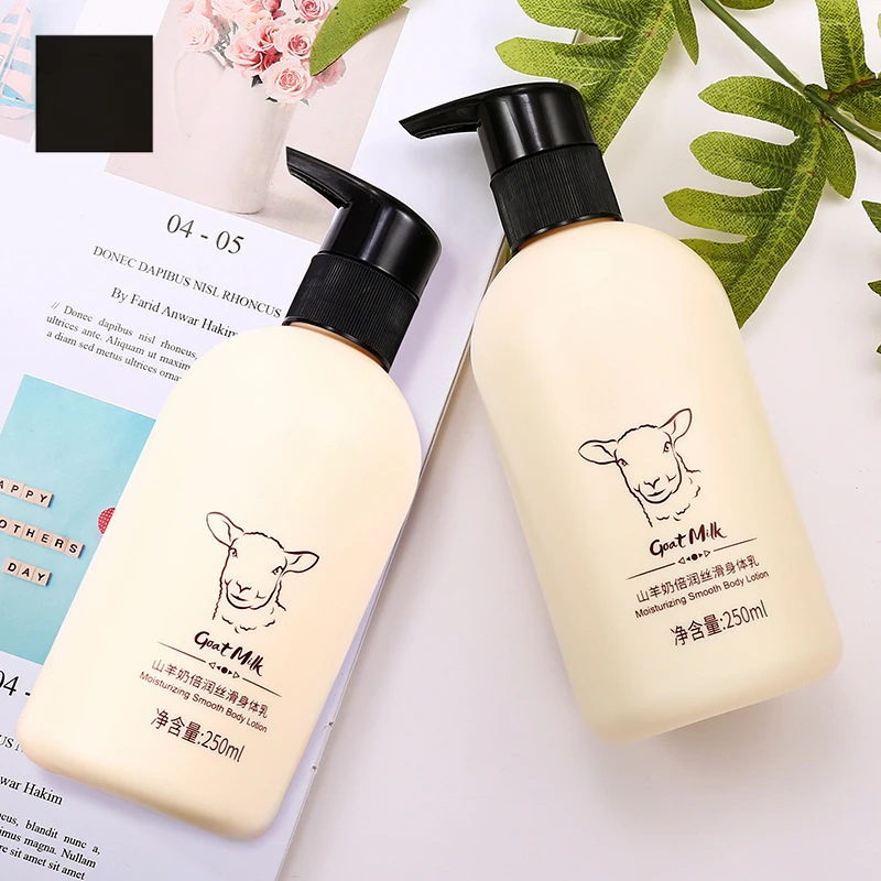 250g Goat Milk Silky Body Lotion Moisturizing Whitening Cream Improve Rough Dry Skin Brightening Deep Nourishing Body Care
250g Goat Milk Silky Body Lotion Moisturizing Whitening Cream Improve Rough Dry Skin Brightening Deep Nourishing Body Care