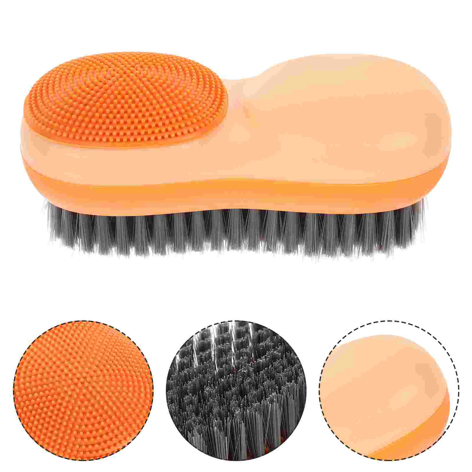 Laundry Brush Clothes Scrub Washing Tool Clothing Cleaning Plastic Comfortable Grip Household Soft Rubber Scrubber
Laundry Brush Clothes Scrub Washing Tool Clothing Cleaning Plastic Comfortable Grip Household Soft Rubber Scrubber