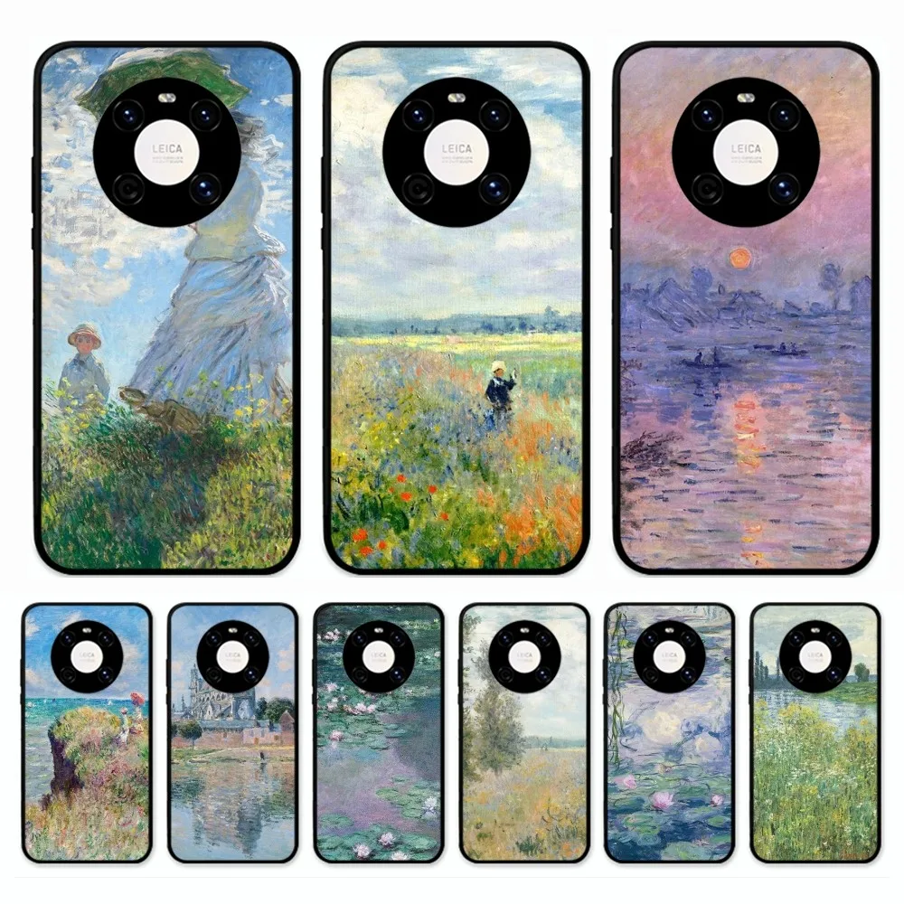 

Claude Monet Phone Case For Huawei Mate 10 20 30 40 50 Lite Pro Nova 3 3i 5 6 SE 7 Pro 7SE