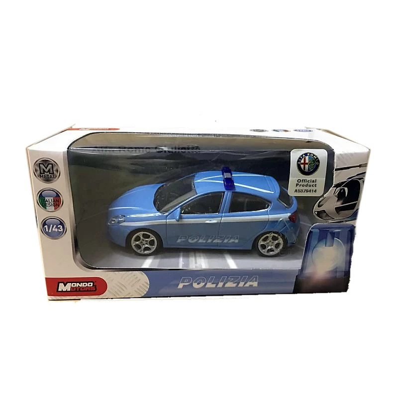 1:43 Scale Alfa Romeo Police Car Simulation Car Children's Toy Model Adult Collectible Souvenirs Static Ornaments Fan Gift
1:43 Scale Alfa Romeo Police Car Simulation Car Children's Toy Model Adult Collectible Souvenirs Static Ornaments Fan Gift