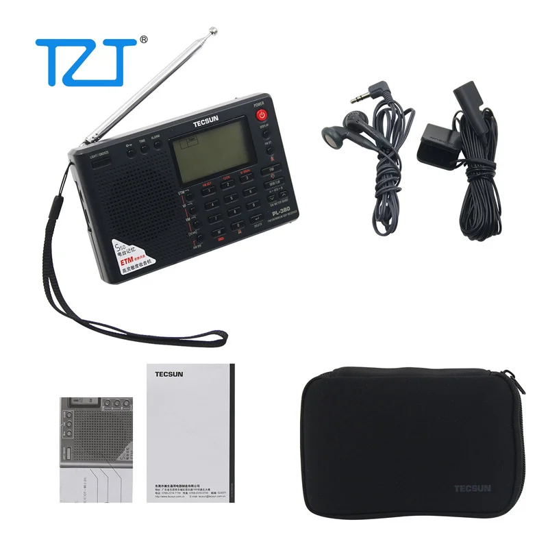 TZT Tecsun PL-380 Radio DSP AM FM Shortwave LW PLL Tecsun Radio Receiver Optional Colors
TZT Tecsun PL-380 Radio DSP AM FM Shortwave LW PLL Tecsun Radio Receiver Optional Colors