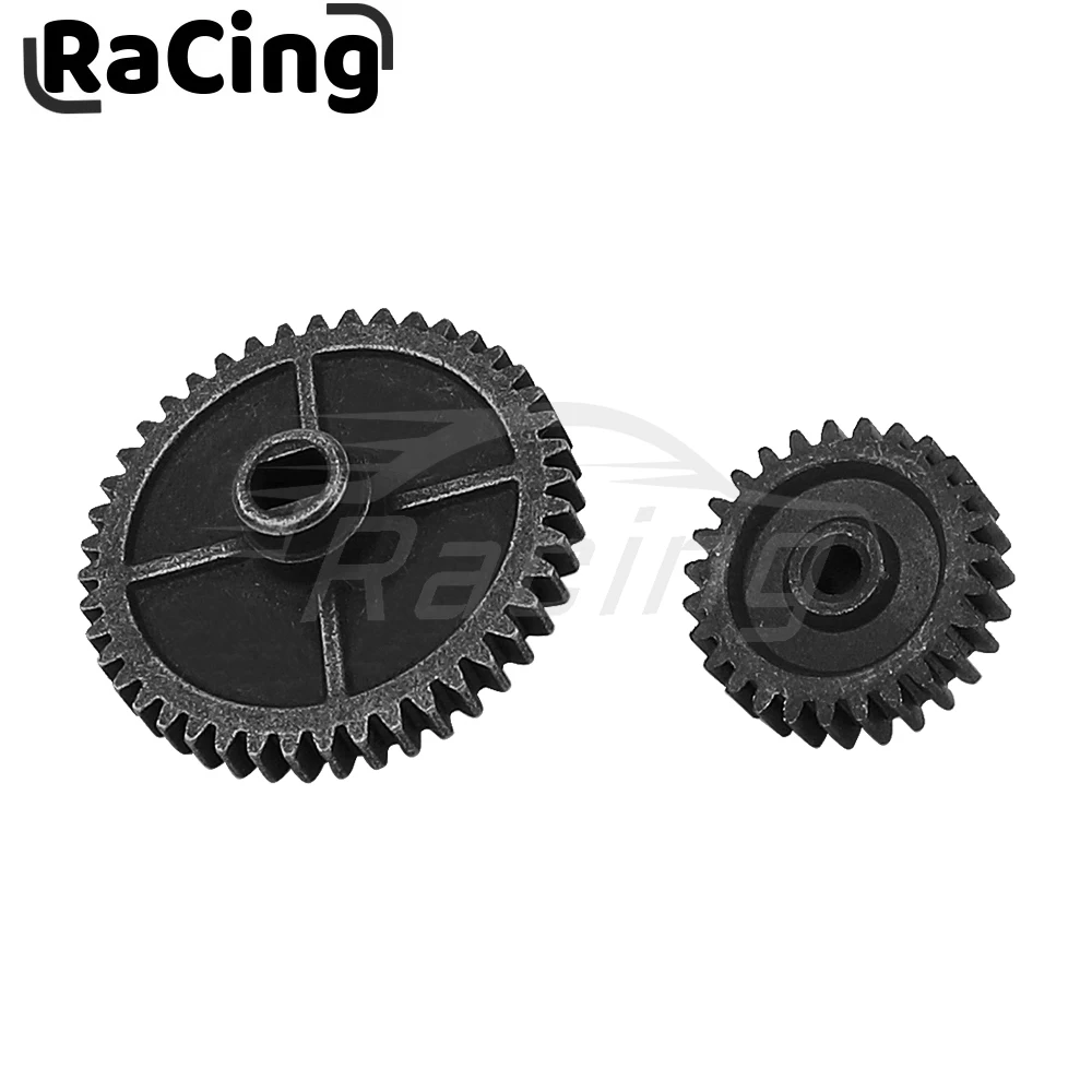 2Pcs/set 44T/27T Decelerate Steel Gear+Motor Gear for Wltoys 144001 124016 124017 124018 124019 RC Car Replacement Parts
2Pcs/set 44T/27T Decelerate Steel Gear+Motor Gear for Wltoys 144001 124016 124017 124018 124019 RC Car Replacement Parts