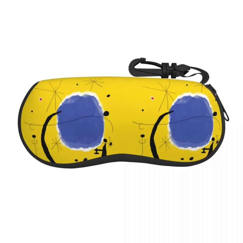 

The Gold Of The Azure Sunglasses Soft Case Neoprene Zipper Joan Miro Abstract Art Shell Eyeglass Case Protective Box For Glasses