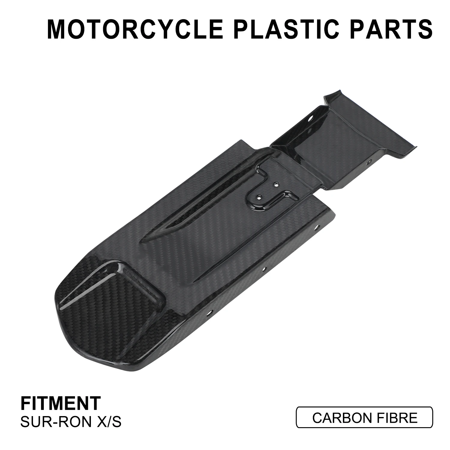 

Funparts Carbon fiber Rear Fender Inner Plate For SURRON Light Bee S X Electric Bicycle Modification Accessories Mud Guards