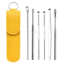 Portable Spiral Ear-Picking Ear Picking Tool Set Adult and Children Cleaner Ear Spoon Care Ear Cleaning Tools
Portable Spiral Ear-Picking Ear Picking Tool Set Adult and Children Cleaner Ear Spoon Care Ear Cleaning Tools