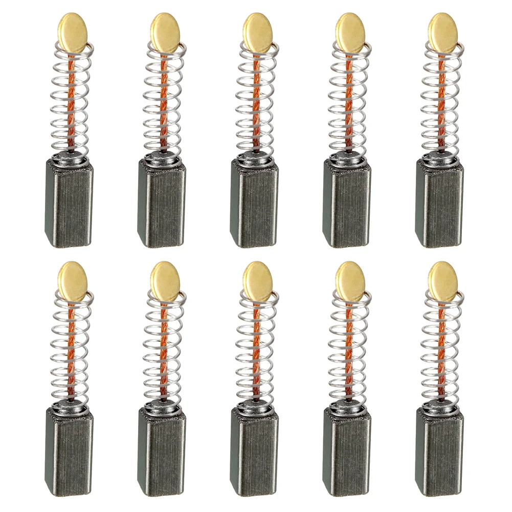 10pcs Carbon Brush Graphite Brushes For Electric Motors Angle Grinder Replace 10x5x5mm Cutting Polishing Tool Spare Parts
10pcs Carbon Brush Graphite Brushes For Electric Motors Angle Grinder Replace 10x5x5mm Cutting Polishing Tool Spare Parts
