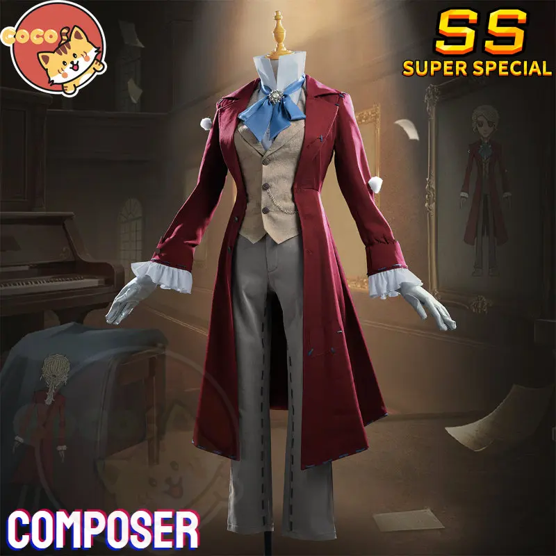 

CoCos-SS Game Identity V Composer Cosplay Costume Game Identity V Cos Frederick Kreiburg Original Costume and Cosplay Wig