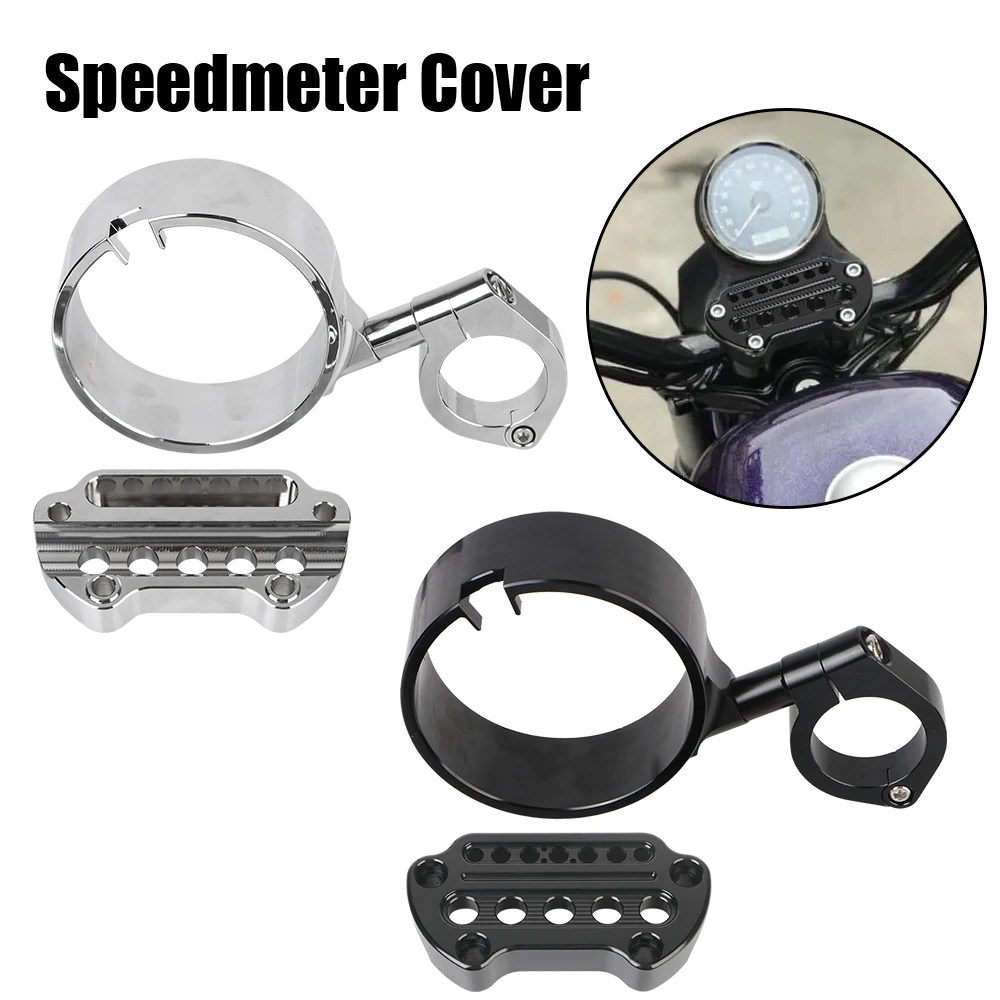 CNC Motorcycle Speedometer Housing Cover Holder Side Mount Bracket Moto Parts Instrument For Sportster XL883 XL1200 883 1200 XL
CNC Motorcycle Speedometer Housing Cover Holder Side Mount Bracket Moto Parts Instrument For Sportster XL883 XL1200 883 1200 XL