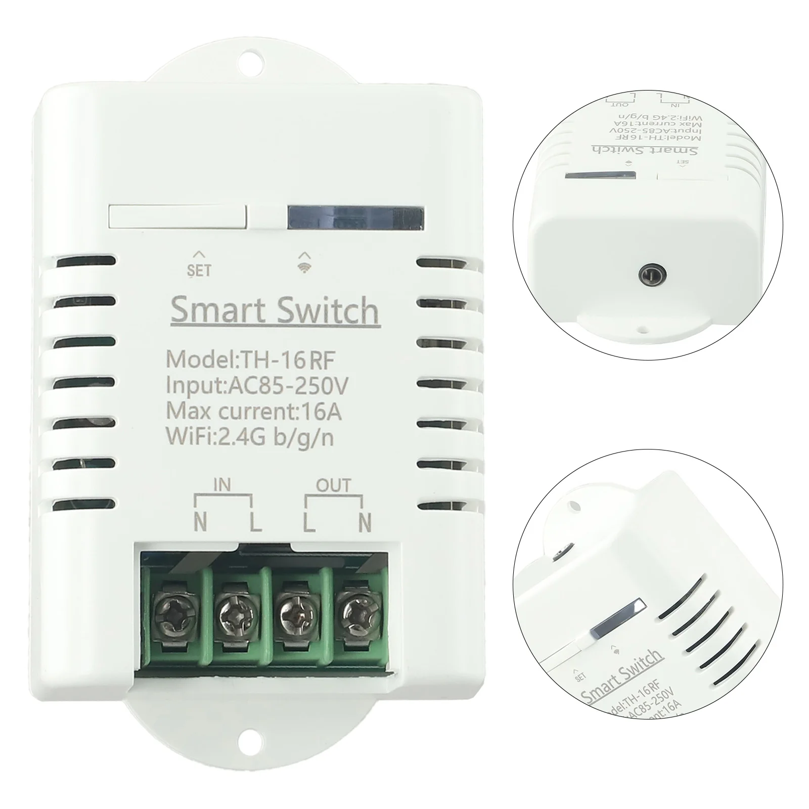 For Tuya WiFi Wireless Temperature Module Sensor APP Control Remote Control DIY Light Switch Support Smart Life Accessories
For Tuya WiFi Wireless Temperature Module Sensor APP Control Remote Control DIY Light Switch Support Smart Life Accessories