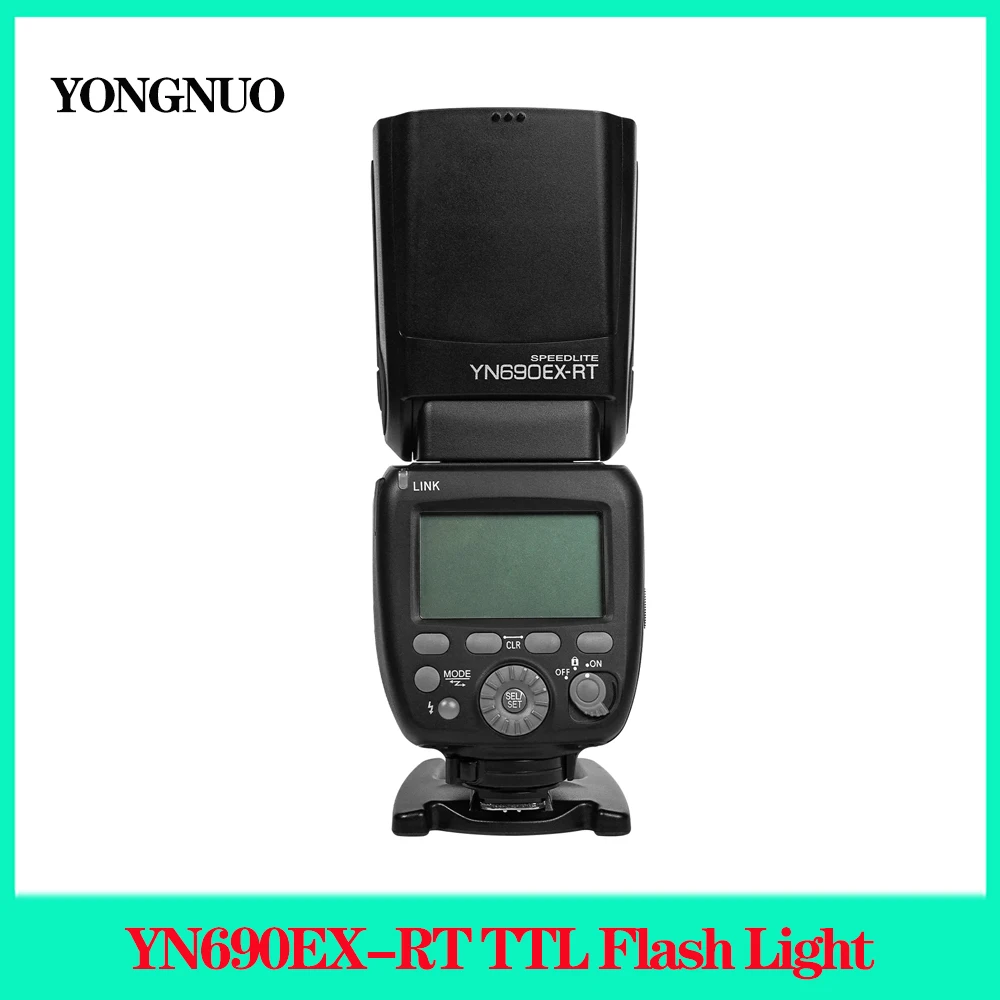 

Yongnuo YN690EX-RT 2000mAh Li-ion Battery Speedlite Flash Light 2.4G Wireless HSS TTL/M/MULTI/Gr GN60 for Canon DSLR Camera