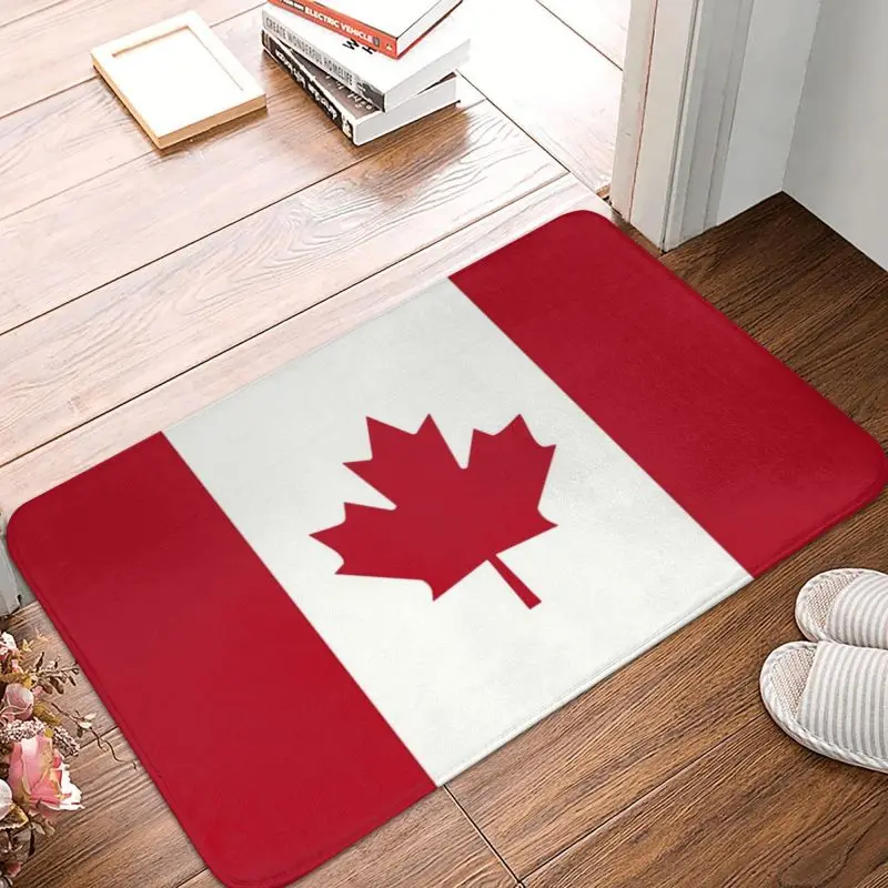 

Персонализированный флаг Of Canada, коврик, противоскользящий, патриотизм, для ванной, кухни, коврик для туалета, 40*60 см