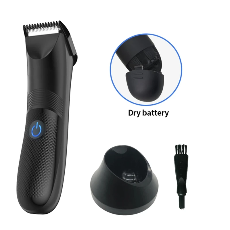 

Беспроводной триммер для волос на теле, лысый станок для бритья головы, мужской инструмент для ухода за волосами N0PF
