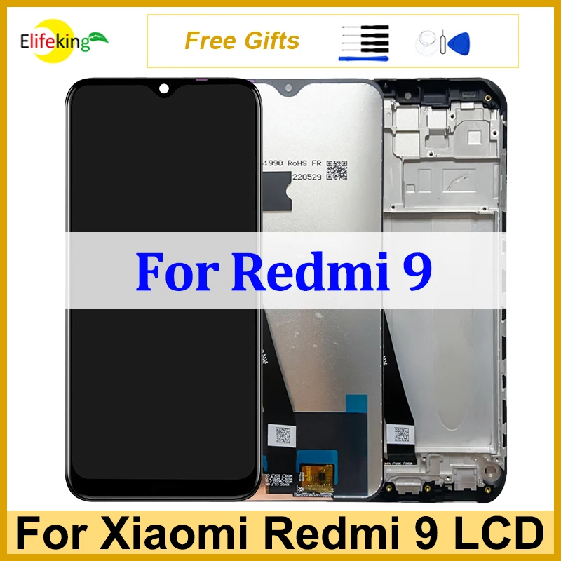 ЖК-дисплей 6,53 дюйма для Xiaomi Mi Redmi 9, сенсорный экран M2004J19G M2004J19C, дигитайзер в сборе, сменный экран с рамкой
ЖК-дисплей 6,53 дюйма для Xiaomi Mi Redmi 9, сенсорный экран M2004J19G M2004J19C, дигитайзер в сборе, сменный экран с рамкой