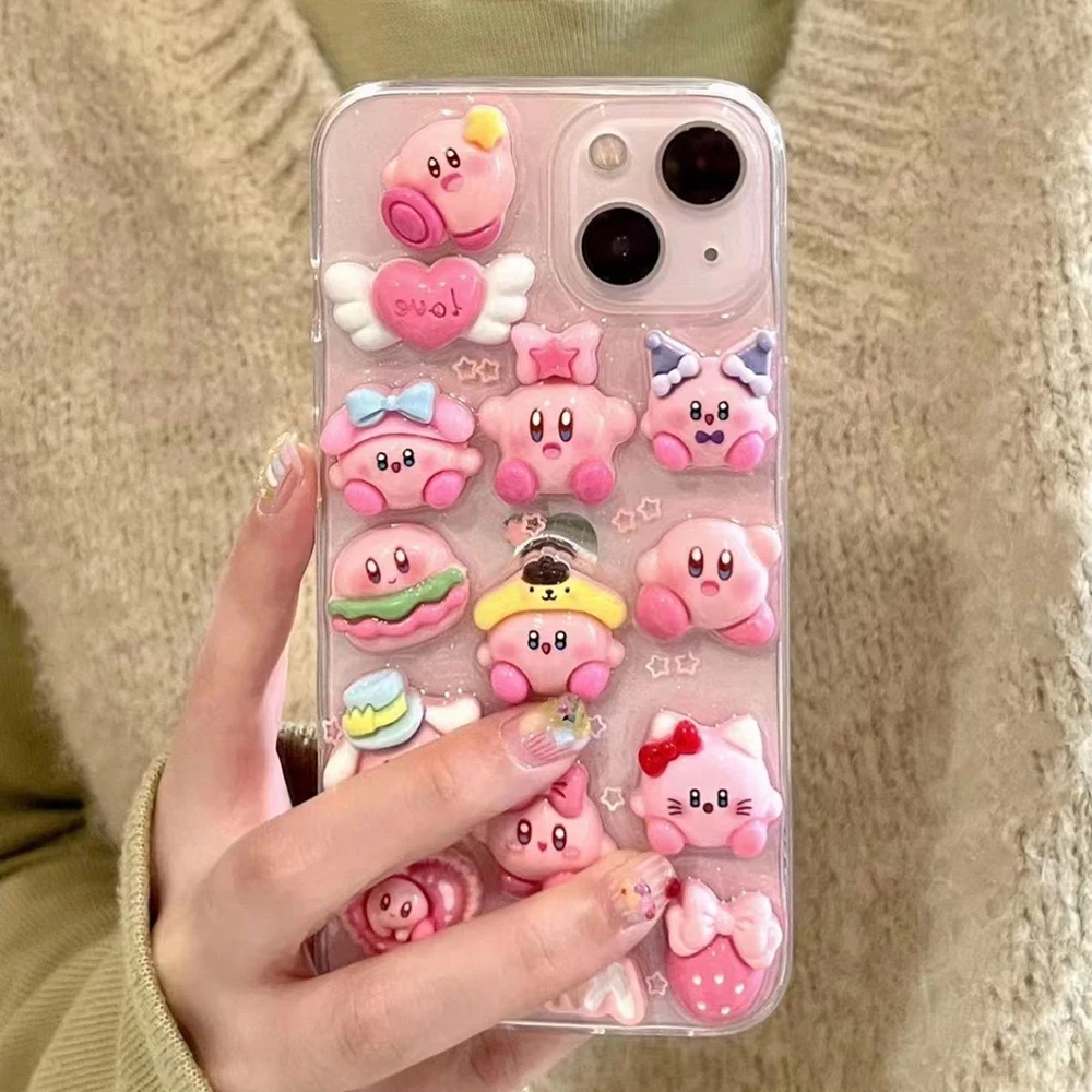 Мультяшная Аниме игра Kirb Kawaii капельный клей Кукла Kawaii чехол для телефона костюм для Iphone15 14 13 12 11 15Promax 12Pro студентки чехол
Мультяшная Аниме игра Kirb Kawaii капельный клей Кукла Kawaii чехол для телефона костюм для Iphone15 14 13 12 11 15Promax 12Pro студентки чехол