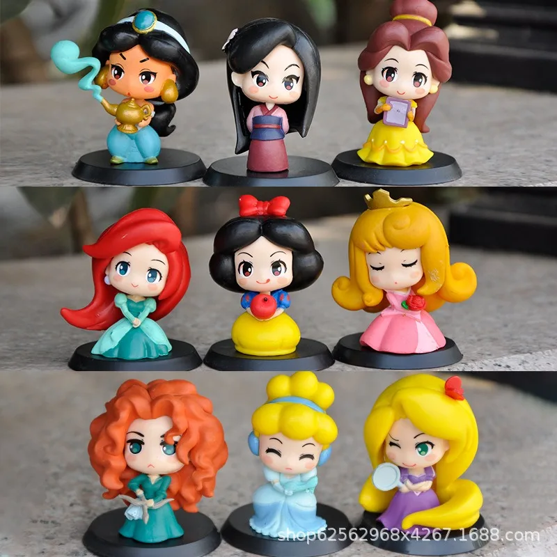 Disney Dolls Action Figures Mermaid Princess Snow White Ariel Cartoon Figures Doll Model Toy Model Children Birthday Gifts
Disney Dolls Action Figures Mermaid Princess Snow White Ariel Cartoon Figures Doll Model Toy Model Children Birthday Gifts