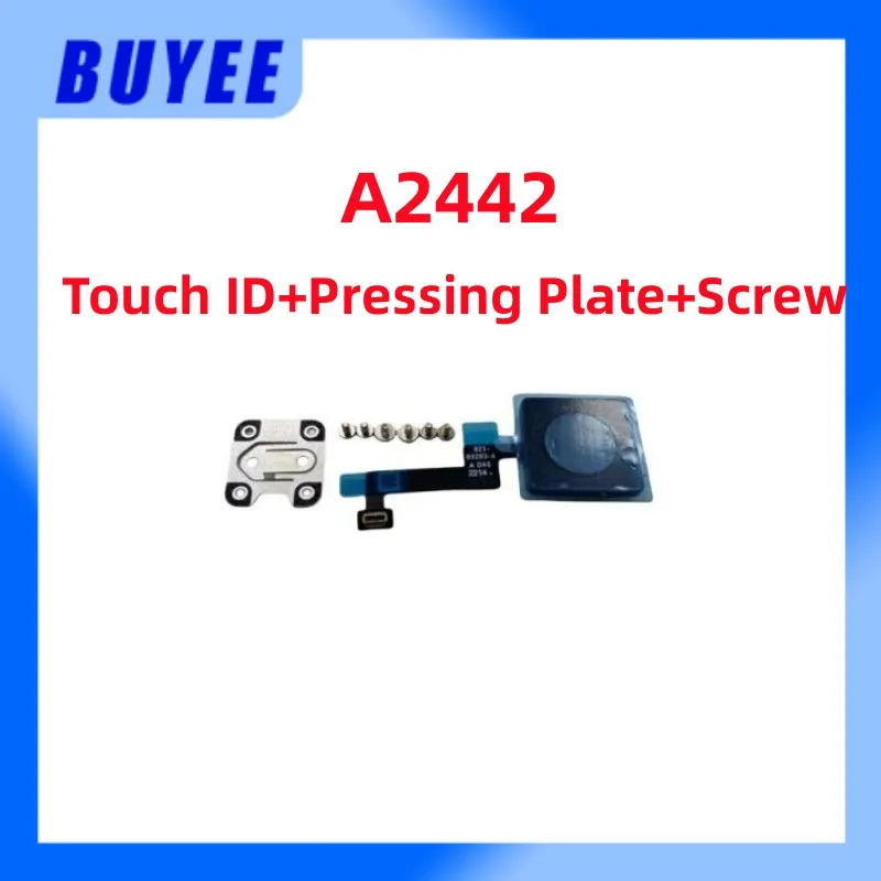 1SET For MacBook Pro 14" A2442 Power On Off Button Touch ID+Tablet Pressing+Screw / Tablet Pressing+Screw 2021 Year
1SET For MacBook Pro 14" A2442 Power On Off Button Touch ID+Tablet Pressing+Screw / Tablet Pressing+Screw 2021 Year