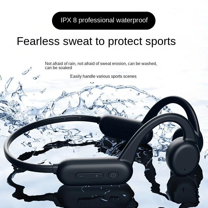Wireless Swimming Earphones Bone Conduction Bluetooth IPX8 Waterproof Headphones Built-in 32G Mp3 Music with Mic for Xiaomi Sony
Wireless Swimming Earphones Bone Conduction Bluetooth IPX8 Waterproof Headphones Built-in 32G Mp3 Music with Mic for Xiaomi Sony