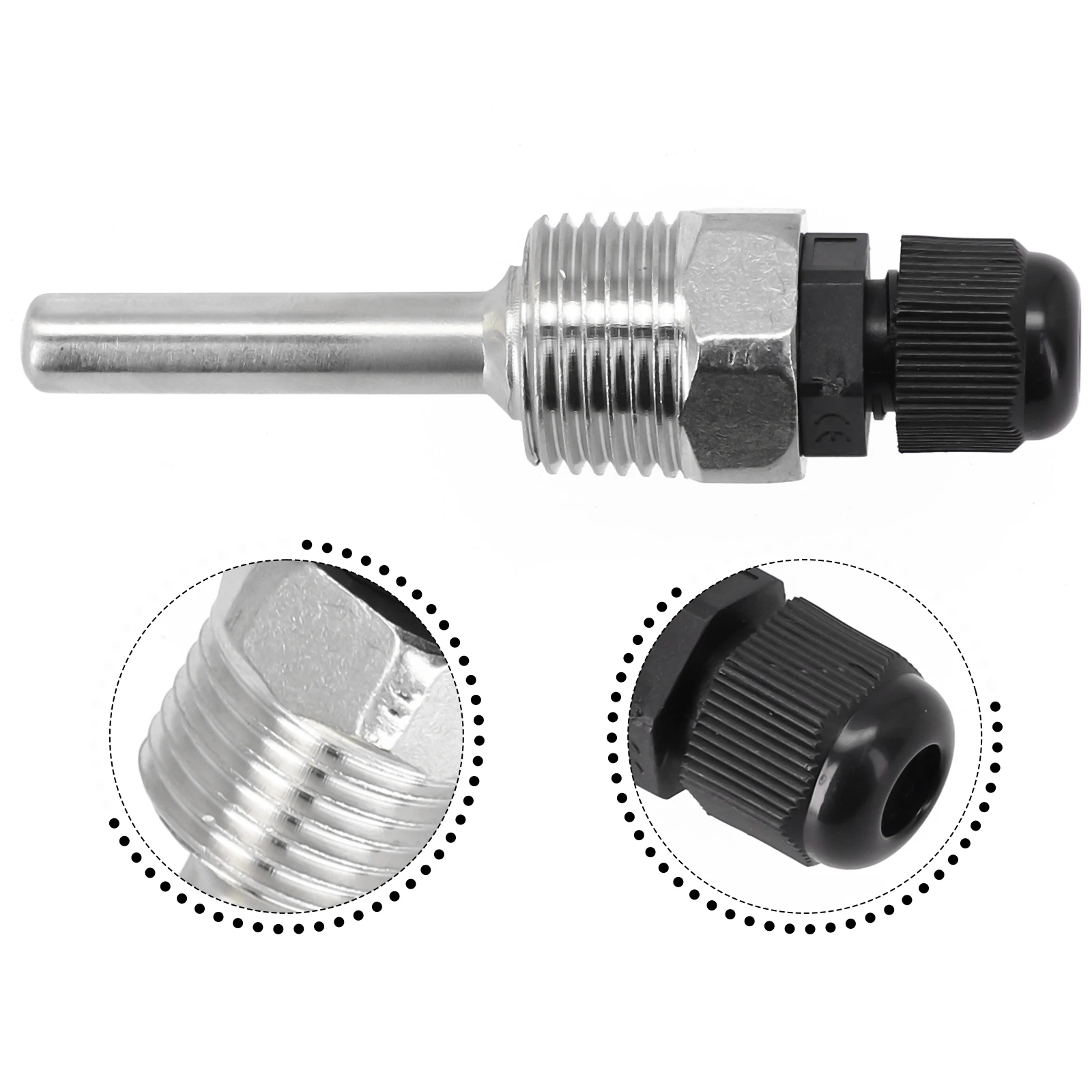 30-200 мм Thermowell нержавеющая сталь 1/2 BSP G Thread 8mmOD 6mmID погружной рукав карман для датчика температуры нагревательные детали
30-200 мм Thermowell нержавеющая сталь 1/2 BSP G Thread 8mmOD 6mmID погружной рукав карман для датчика температуры нагревательные детали