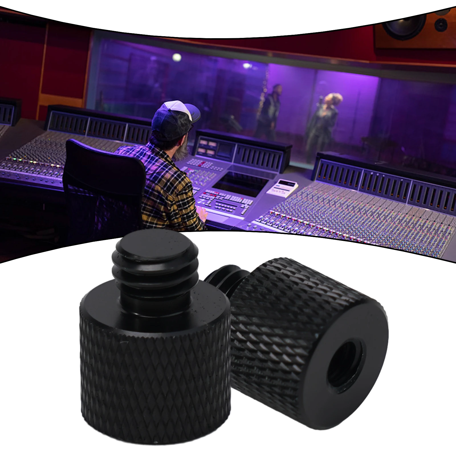1/4 3/8 To 5/8 Female Male Threaded Screw Mount Adapter Aluminum Alloy For Tripod Camera Studio For Tripods, SLR Cameras
1/4 3/8 To 5/8 Female Male Threaded Screw Mount Adapter Aluminum Alloy For Tripod Camera Studio For Tripods, SLR Cameras