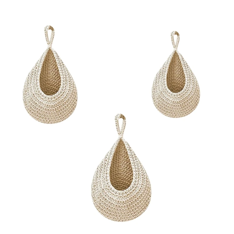 Handwoven Teardrop Hanging Baskets, Wall Hanging Baskets, Kitchen Decor, Vegetable Potato Storage
Handwoven Teardrop Hanging Baskets, Wall Hanging Baskets, Kitchen Decor, Vegetable Potato Storage