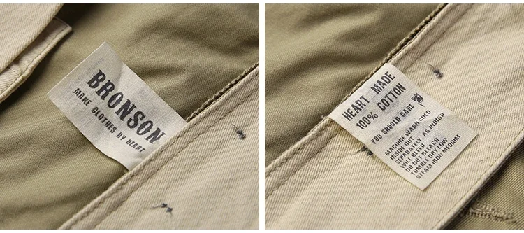 Rugged Bronson Army Chino Trousers 1942 Pattern Khakis Military Style Casual Pants 49 S4af4aa446a3e4398ae9ed97855814c44Z