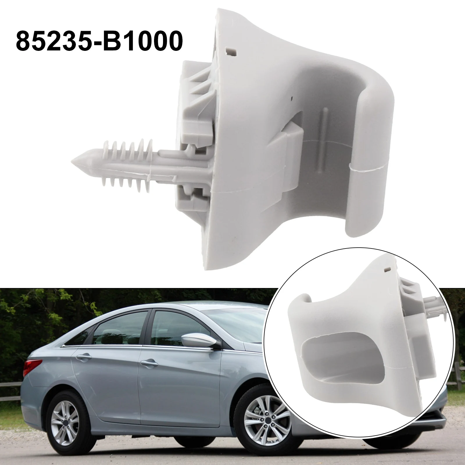 

Car Retainer Clip Top quality Sun Visor Retainer Holder for Hyundai Elantra Sonata Ioniq Part Number 85235 B1000