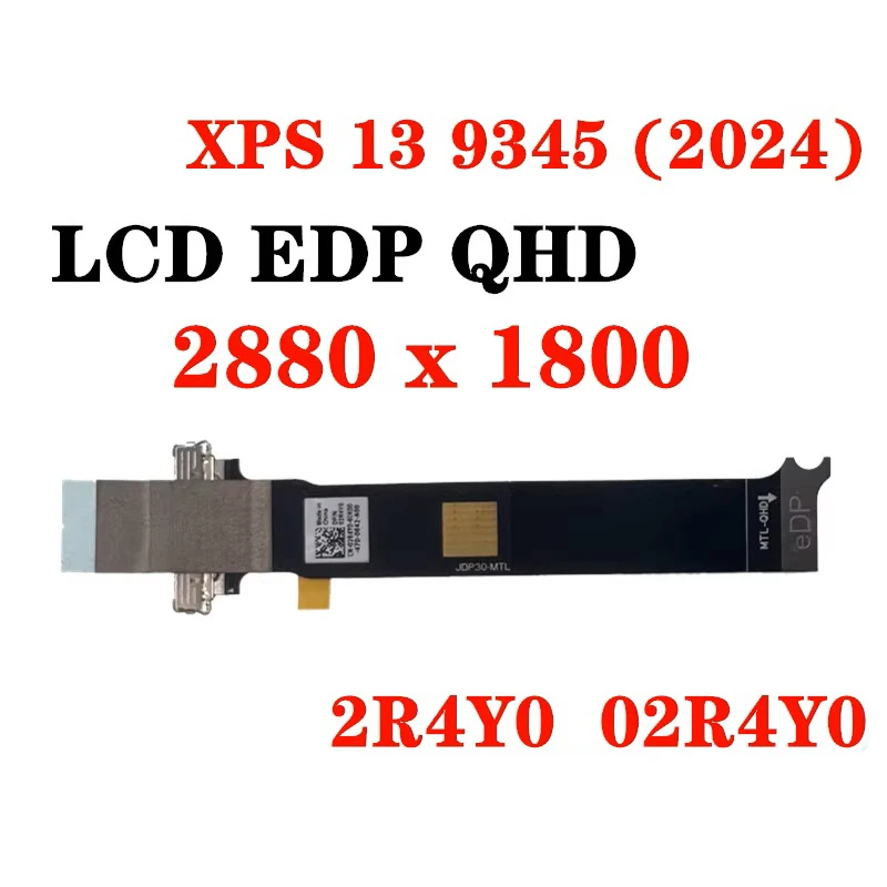 NEW ORIGINAL Laptop LCD EDP QHD OLED Cable For DELL XPS 13 9345 (2024) 2880x1800 2R4Y0 02R4Y0 40pin LF-L72IP 0JCWRX JCWRX NEW ORIGINAL Laptop LCD EDP QHD OLED Cable For DELL XPS 13 9345 (2024) 2880x1800 2R4Y0 02R4Y0 40pin LF-L72IP 0JCWRX JCWRX