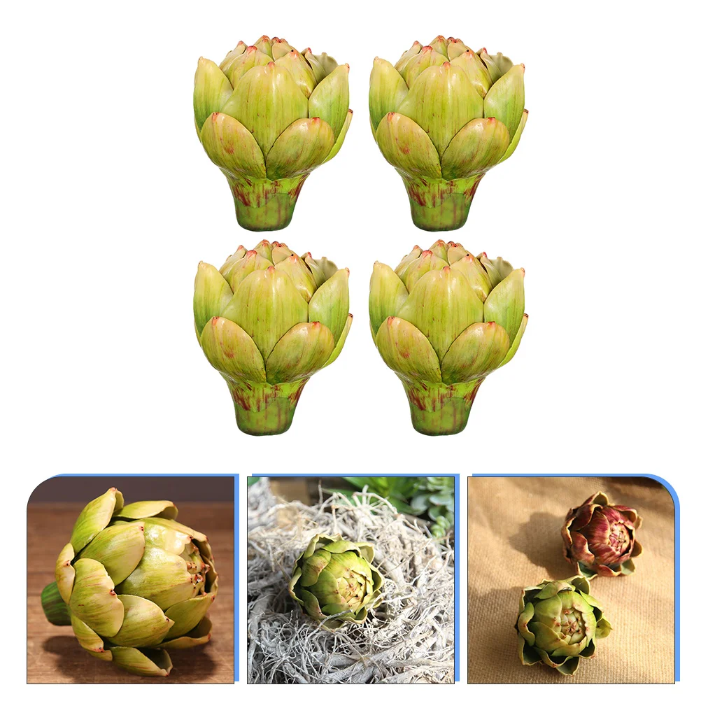 4 Pcs Simulated Pineapple Head Fake Planta False Artichokes for Decoration Large
4 Pcs Simulated Pineapple Head Fake Planta False Artichokes for Decoration Large