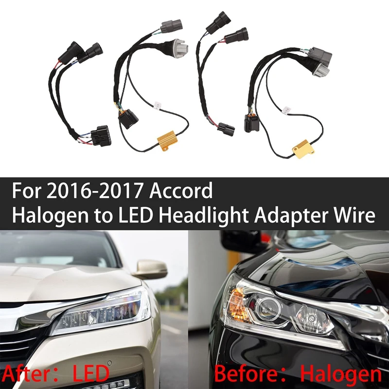 1 пара для 2016 2017 Honda Accord от галогенной до фотолампы адаптер для передней фары жгут проводов лампа обновленная Модифицированная проводка
1 пара для 2016 2017 Honda Accord от галогенной до фотолампы адаптер для передней фары жгут проводов лампа обновленная Модифицированная проводка