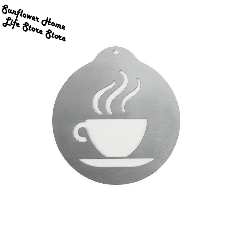 5pcs/set Coffee Stencil Set Stainless Steel Coffee Barista Tools Cappuccino Arts Templates Coffee Cake Decorating Tool
5pcs/set Coffee Stencil Set Stainless Steel Coffee Barista Tools Cappuccino Arts Templates Coffee Cake Decorating Tool