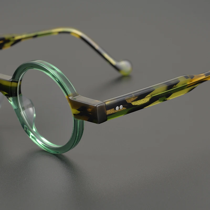 Fashion Trend Designer Personality Glasses Frame Men's Vintage Round Acetate Optical Eyeglasses Women Myopia Eyewear Blue Lenses
Fashion Trend Designer Personality Glasses Frame Men's Vintage Round Acetate Optical Eyeglasses Women Myopia Eyewear Blue Lenses