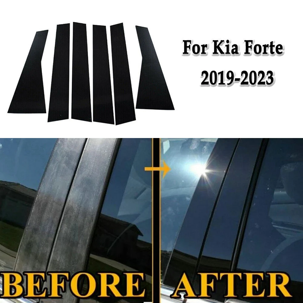 6Pcs/set Glossy Black Door Pillar Post Side Cover Trim For KIA Forte K3 2019-2023 Car Pillar Posts Decor Accessories New
6Pcs/set Glossy Black Door Pillar Post Side Cover Trim For KIA Forte K3 2019-2023 Car Pillar Posts Decor Accessories New