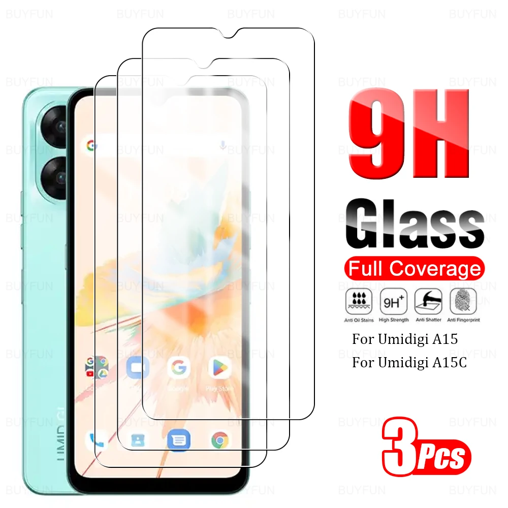 Закаленное стекло 9H для Umidigi A15 A15C A 15 15C C15A, 3 шт. 
Закаленное стекло 9H для Umidigi A15 A15C A 15 15C C15A, 3 шт.