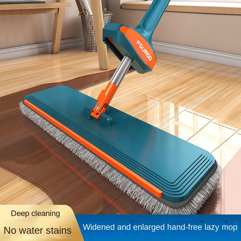 

Hands-free Mop Home Lazy Mopping Artifact a Mop Clean New Bucket Flat Mop to Replace Dry and Wet Dual-use