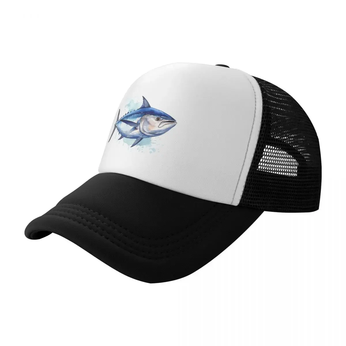 

Bluefin tuna watercolor painting Baseball Cap Snapback Cap Hat Baseball Cap fishing hat Women's Beach Outlet 2024 Men's