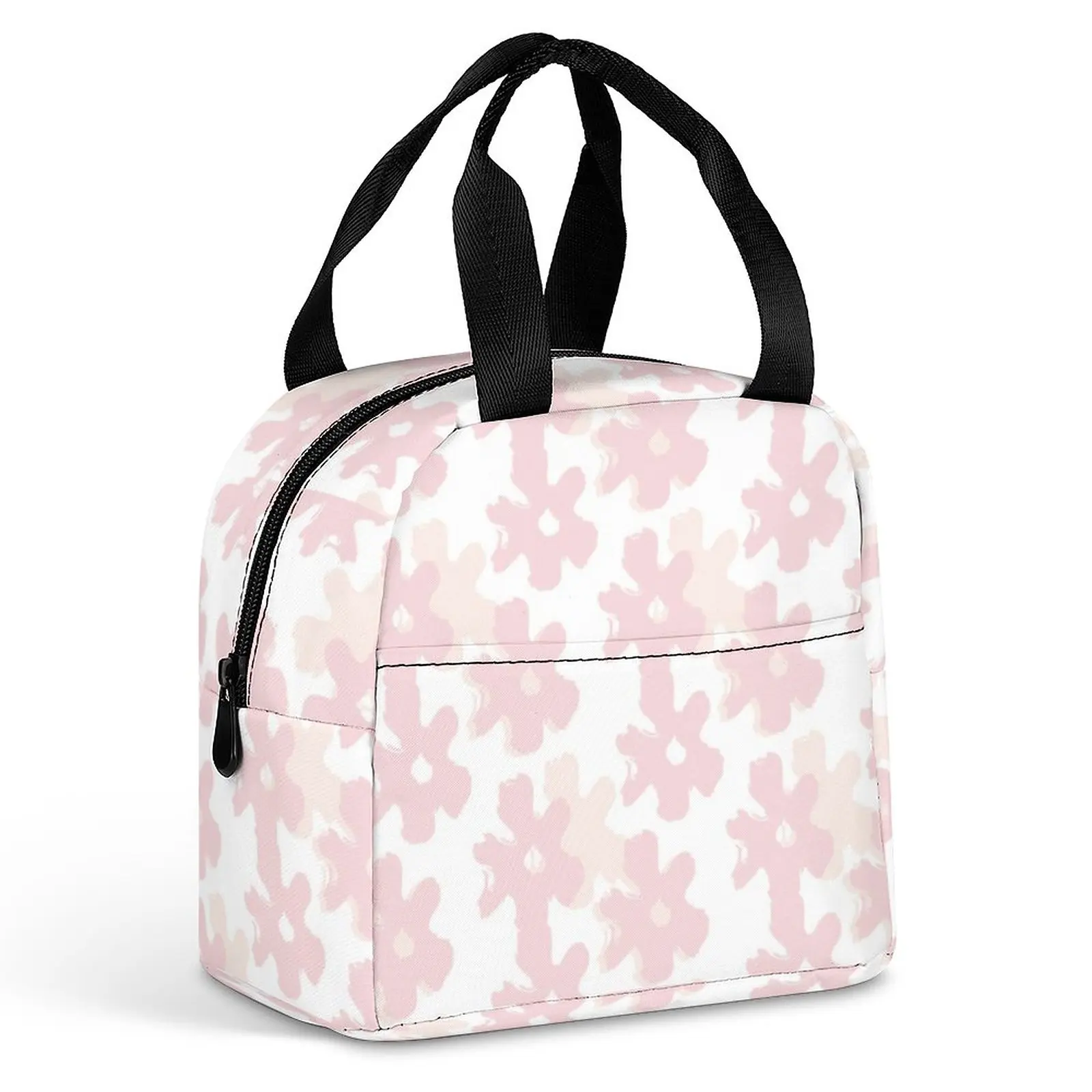 Custom Pattern Tote Lunch Bags for Women Pink Girl Flower Print Portable Meal Bag Picnic Travel Breakfast Box Office Work School
Custom Pattern Tote Lunch Bags for Women Pink Girl Flower Print Portable Meal Bag Picnic Travel Breakfast Box Office Work School