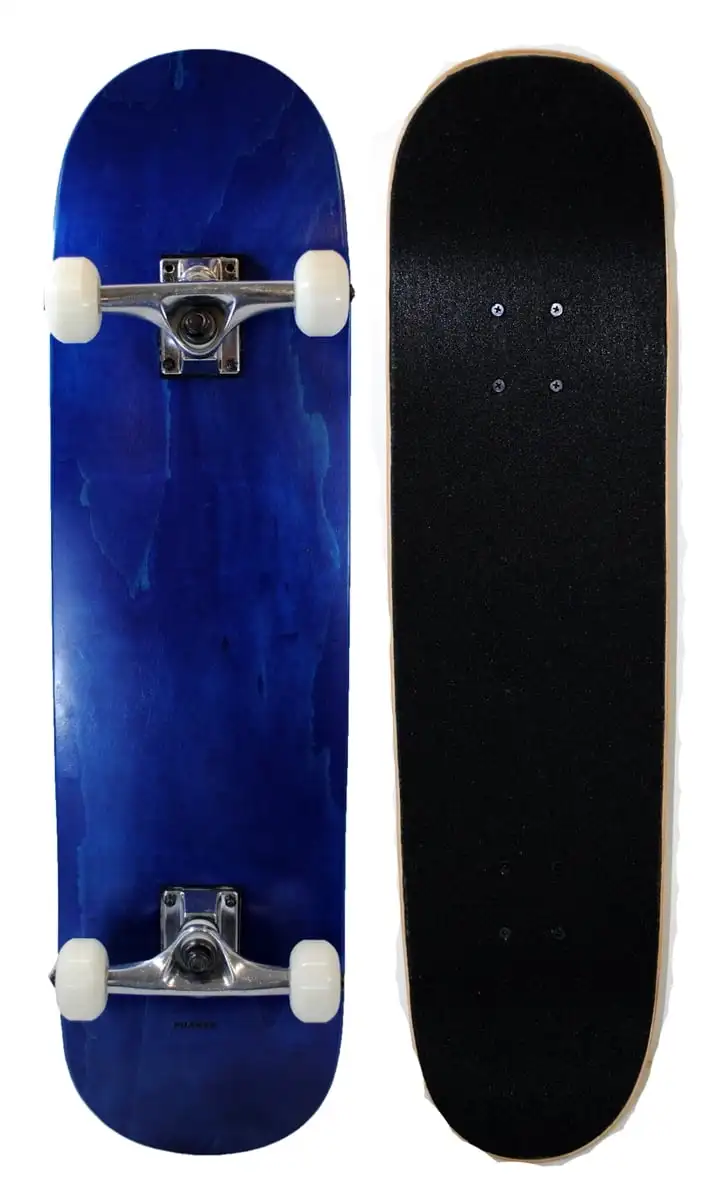 

Complete Full Size Standard Maple Deck Skateboard - Blue