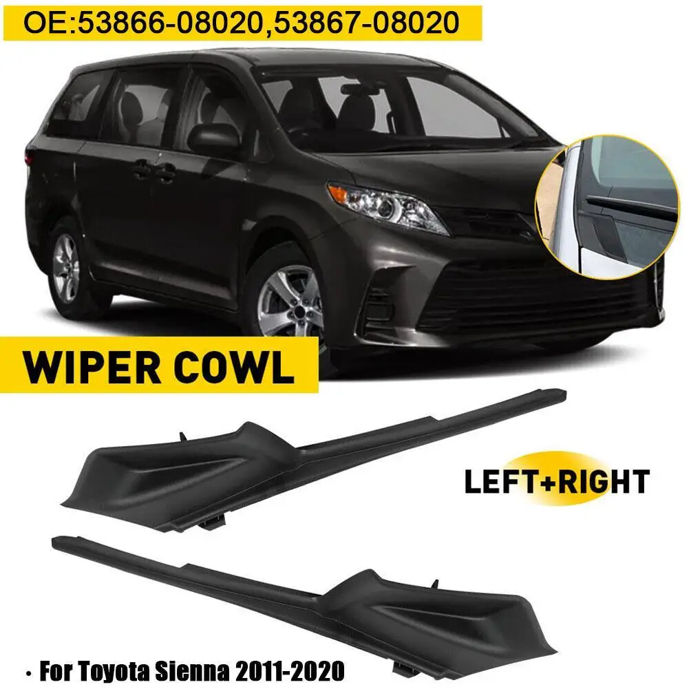 Автомобильная Пробка дренажной пластины для Toyota Sienna 2011-2020, удлинительная крышка стеклоочистителя на лобовое стекло 53867/53866-08020
Автомобильная Пробка дренажной пластины для Toyota Sienna 2011-2020, удлинительная крышка стеклоочистителя на лобовое стекло 53867/53866-08020