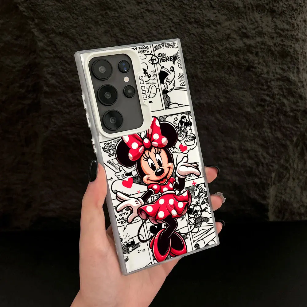 Minnie Mouse Disneys Cartoon S25 Case For Samsung S25 S24 Ultra For Galaxy S23 S22 S21 FE S20 Ultra Plus Shockproof Phone Cover Minnie Mouse Disneys Cartoon S25 Case For Samsung S25 S24 Ultra For Galaxy S23 S22 S21 FE S20 Ultra Plus Shockproof Phone Cover