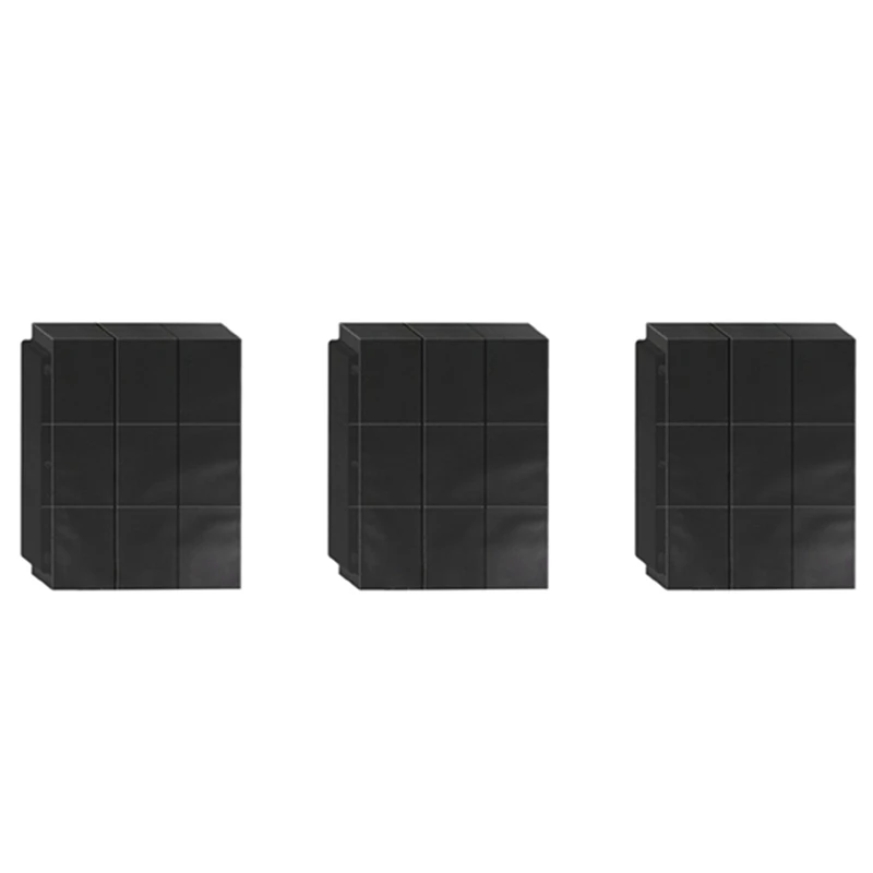 3X 900 Pockets Trading Card Sleeves Binder, Baseball Card Binder Sleeves Fit For 3 Ring Binder Card Holder Protector
3X 900 Pockets Trading Card Sleeves Binder, Baseball Card Binder Sleeves Fit For 3 Ring Binder Card Holder Protector