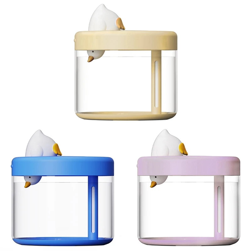 800Ml Diving Duck Portable Air Purification Humidifier Rechargeable 1200Mah Water Atomizer Diffuser For Bedroom
800Ml Diving Duck Portable Air Purification Humidifier Rechargeable 1200Mah Water Atomizer Diffuser For Bedroom