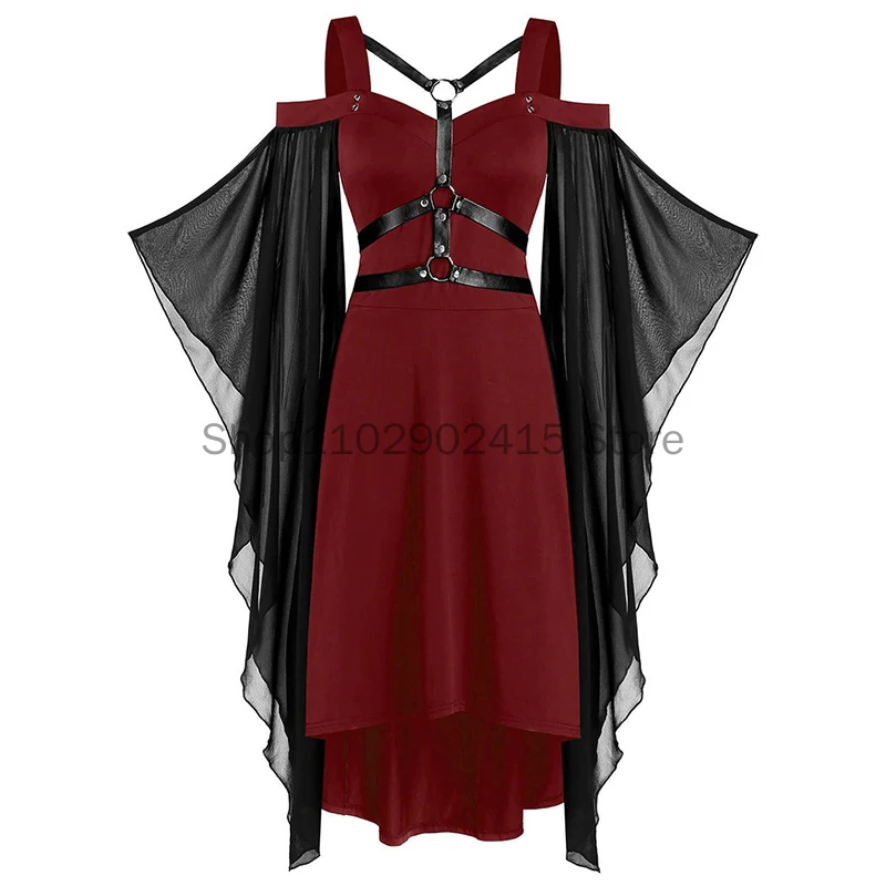 Medieval Cosplay Halloween Costumes for Women Carnival Witch Victorian Plus Size Dress Women Gothic Retro Court Victoria Dress
Medieval Cosplay Halloween Costumes for Women Carnival Witch Victorian Plus Size Dress Women Gothic Retro Court Victoria Dress