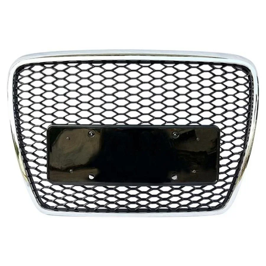 Car Front Grille For S6/RS6 Style Front Bumper Grille Mesh Hood Grill Grille Chrome Black for A6 C6 S6 4F SFG 05-11 car-styling
Car Front Grille For S6/RS6 Style Front Bumper Grille Mesh Hood Grill Grille Chrome Black for A6 C6 S6 4F SFG 05-11 car-styling